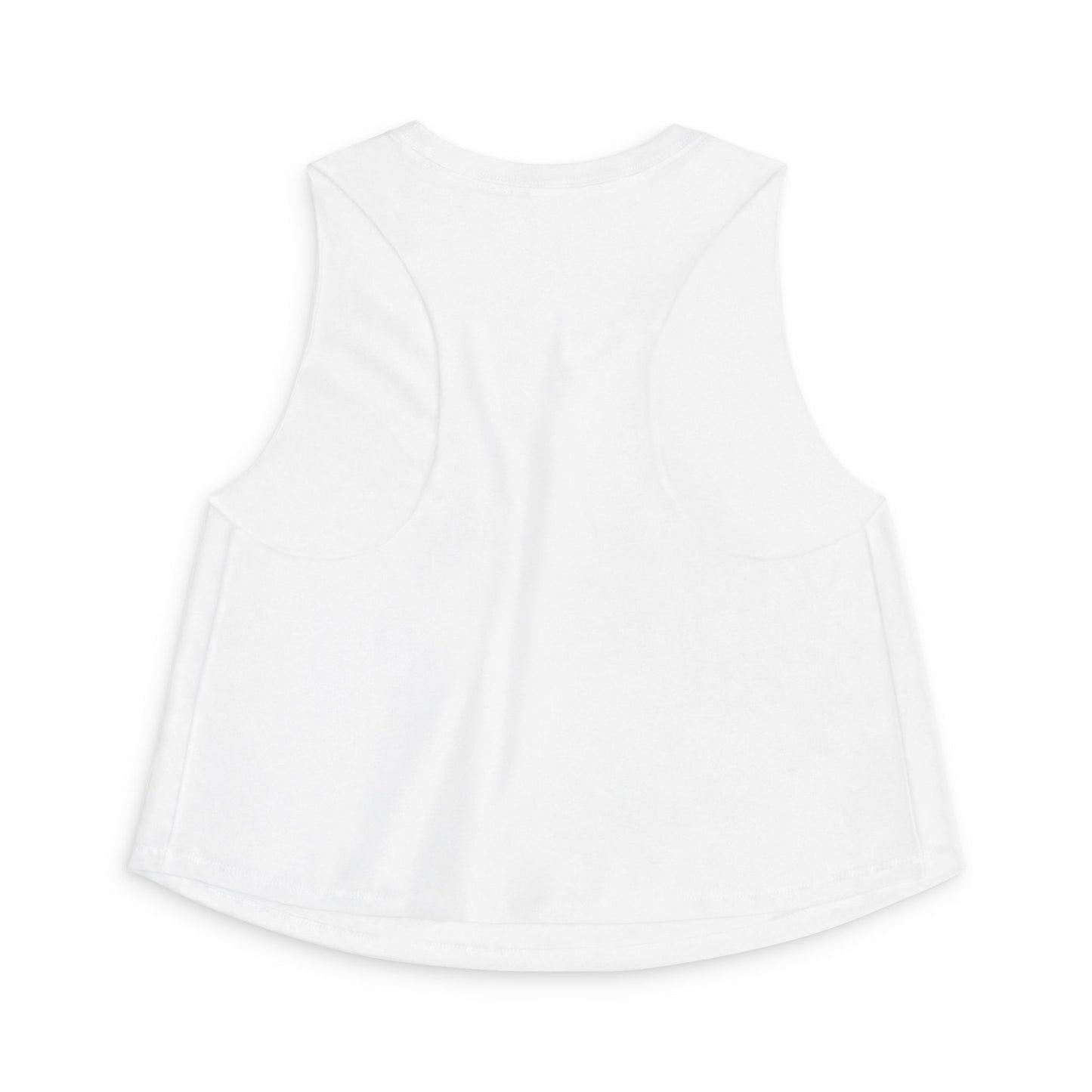 Private Atoms Sunglasses Crop Top — Funny Science Graphic Women's Tank