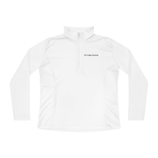 Ladies Quarter-Zip— "Private Atoms" Performance Top